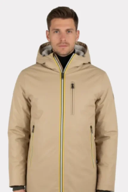 Campera Long Beige Jaco