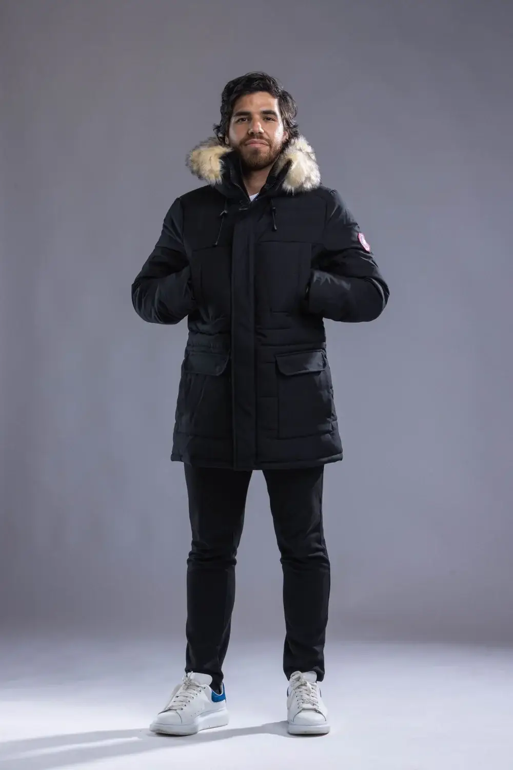 Alon Navy Black Jacket Alon Navy Black Jacket