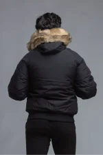 Aria Navy Down Jacket