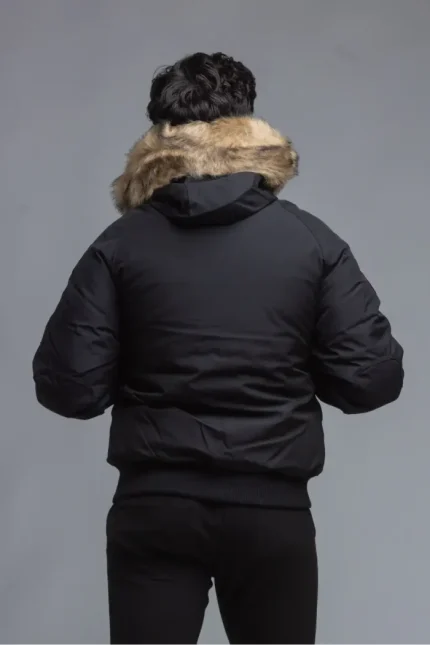 Aria Navy Down Jacket