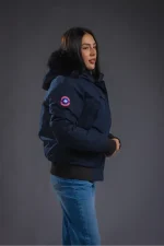 Aria Navy Women's Down Jacket
