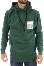 Sweat Blanc Homme Vert URUS