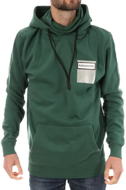 Sweat Blanc Homme Vert URUS
