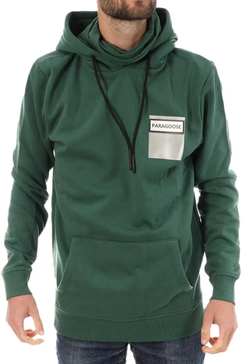 Sweat Blanc Homme Vert URUS Sweat Blanc Homme Vert URUS
