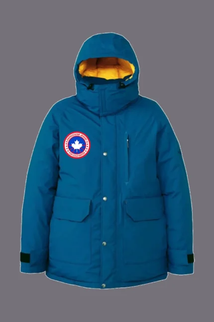 Parka foncé Bleu